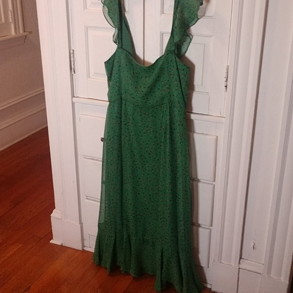 Veronica Beard Amal Floral Print Dress - Picture 13 of 13